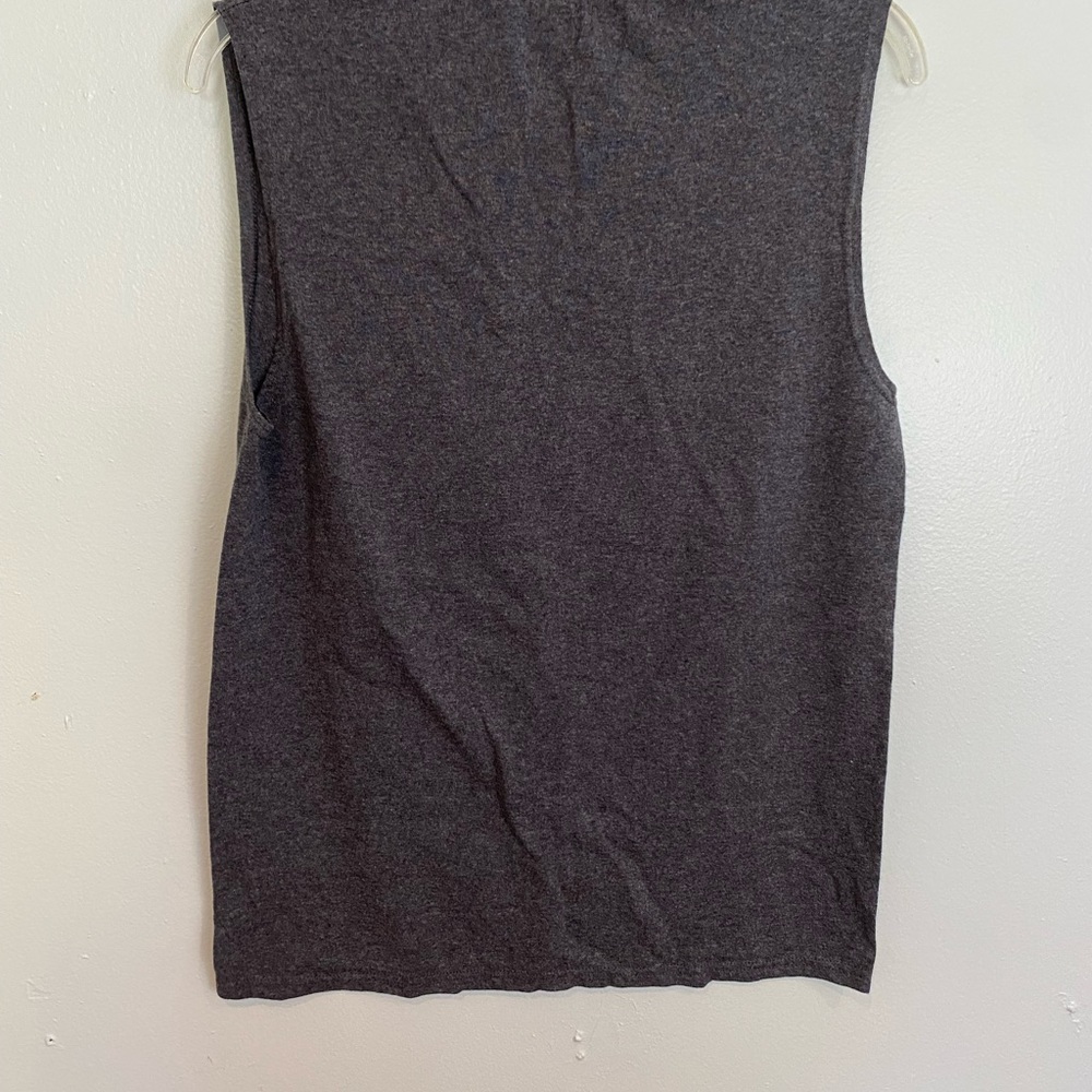 Mickey Mouse Vacation Mode T-Shirt Tank Top Size Small Grey - Picture 4 of 4